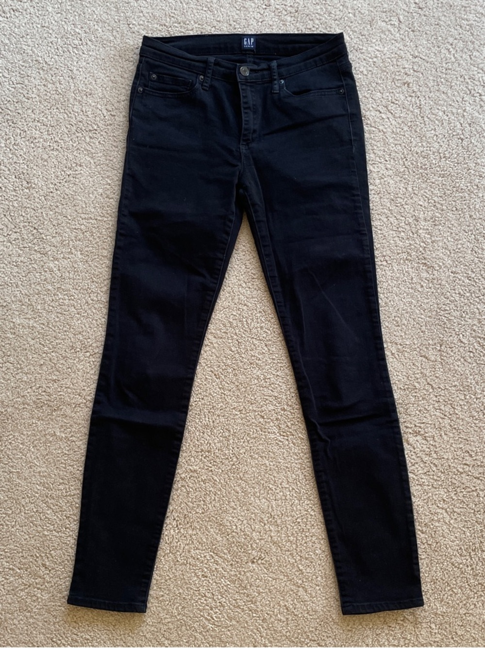 GAP Women's Black True Skinny Jeans 28L